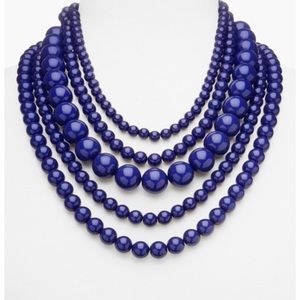 Baublebar Globe Multistrand Necklace - Cobalt Blue
